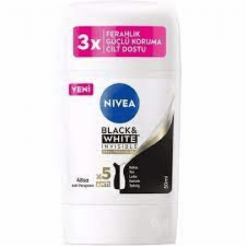 Nivea  Stick 50 Ml Black White Woman