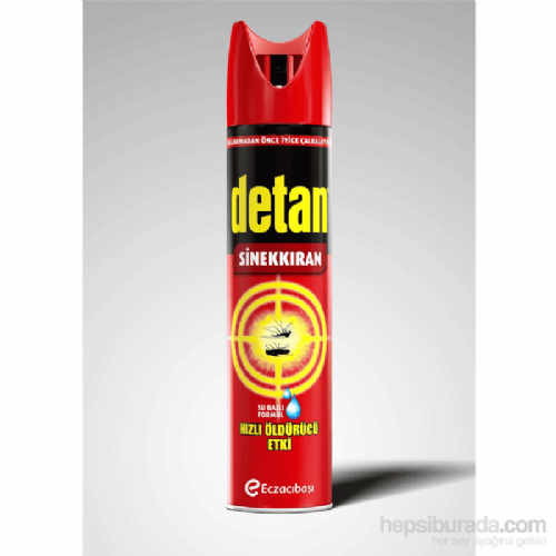 Detan Sinekkıran Su Bazlı Kokusuz 275 Ml