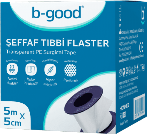 B-Good Şeffaf Trans Flaster 5X2,5 Cm