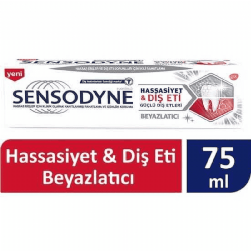 Sensodyne Hassas Diş Eti Beyazlatıcı 75 Ml