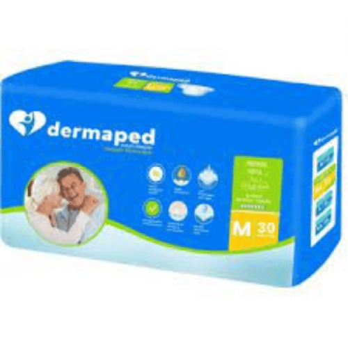 Dermaped Belbantlı Hasta Bezi Medium 30 Lu