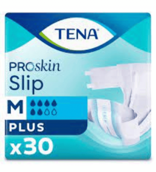 Tena Slip Plus Proskin Bel B Medium 30 Lu  6 Damla