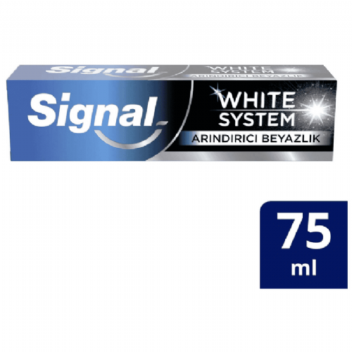 Signal Diş Macunu 75 Ml White Sistem Arındırıı