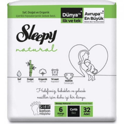 Sleepy Naturel Tekli Jumbo No:1 25 Li