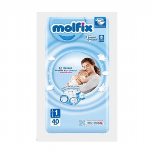 Molfix Çocuk Bezi Jumbo 2-5 Y.Doğan  (40 Li  )