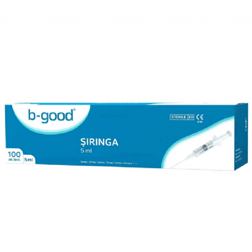 B-Good Enjektör 3P 5Cc Siyah