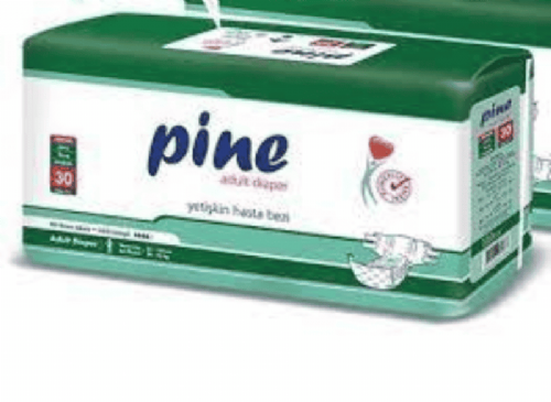 Pine Belbantlı Hasta Bezi Medium 30 Lu
