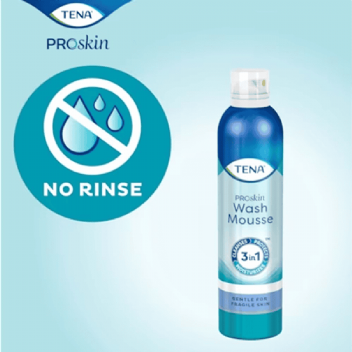 Tena Wash Mousse Vücut Temizleme Köpüğü 400 Ml