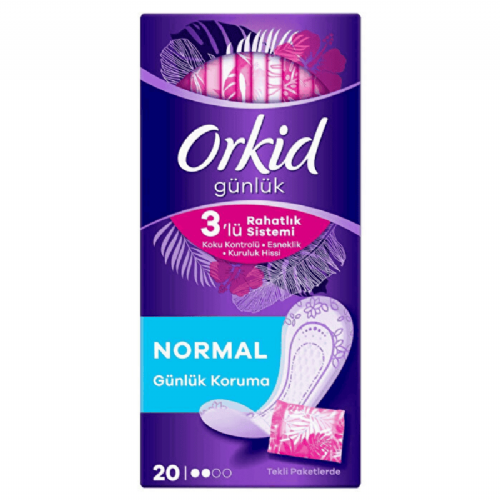 Orkıd Gunluk Ped Normal 20 Lı