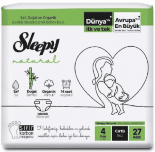 Sleepy Naturel  Maxi No:4 27 Li (7-14)