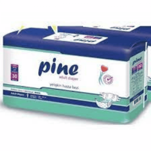 Pine Belbantlı Hasta Bezi Large 30 Lu